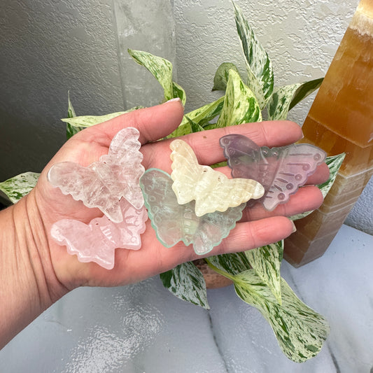 Crystal Butterfly’s - Imperfect - Katie's Mystic Crystals