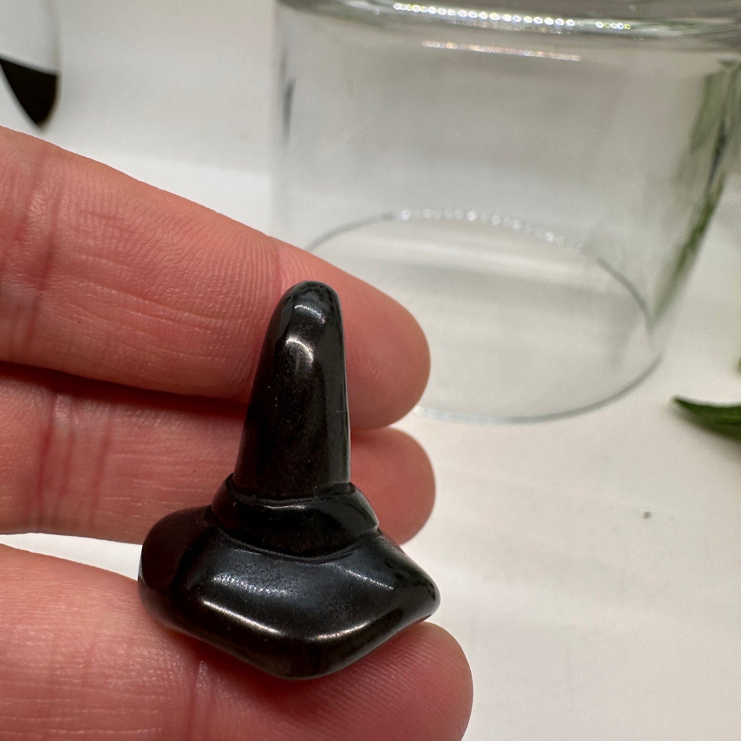 Mini Obsidian Witch Hats - Katie's Mystic Crystals