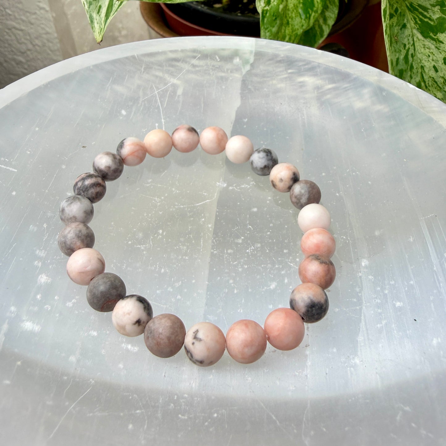 7–8mm Crystal Bead Bracelets – Genuine Gemstones