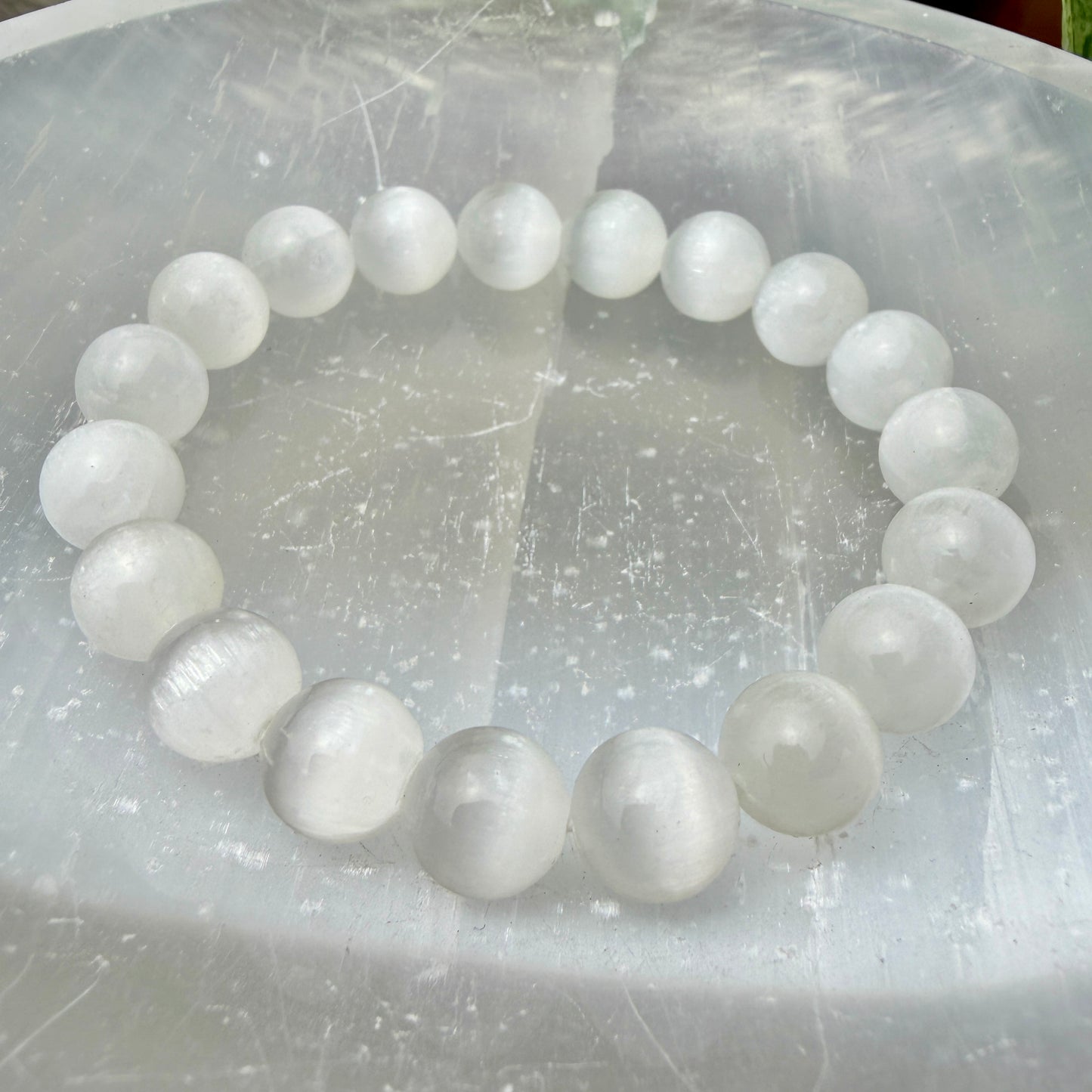 9–16mm Crystal Bead Bracelets – Genuine Gemstones