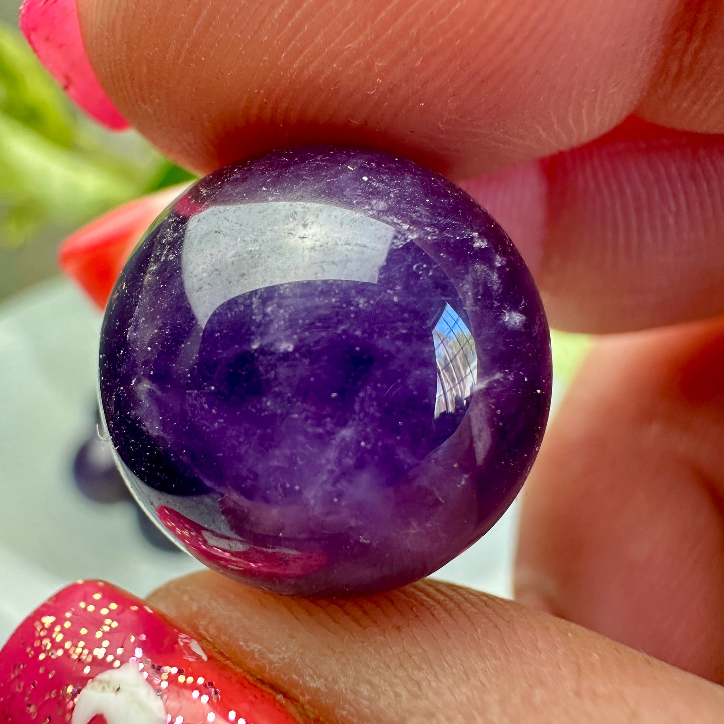 Mini Amethyst Sphere - 17mm