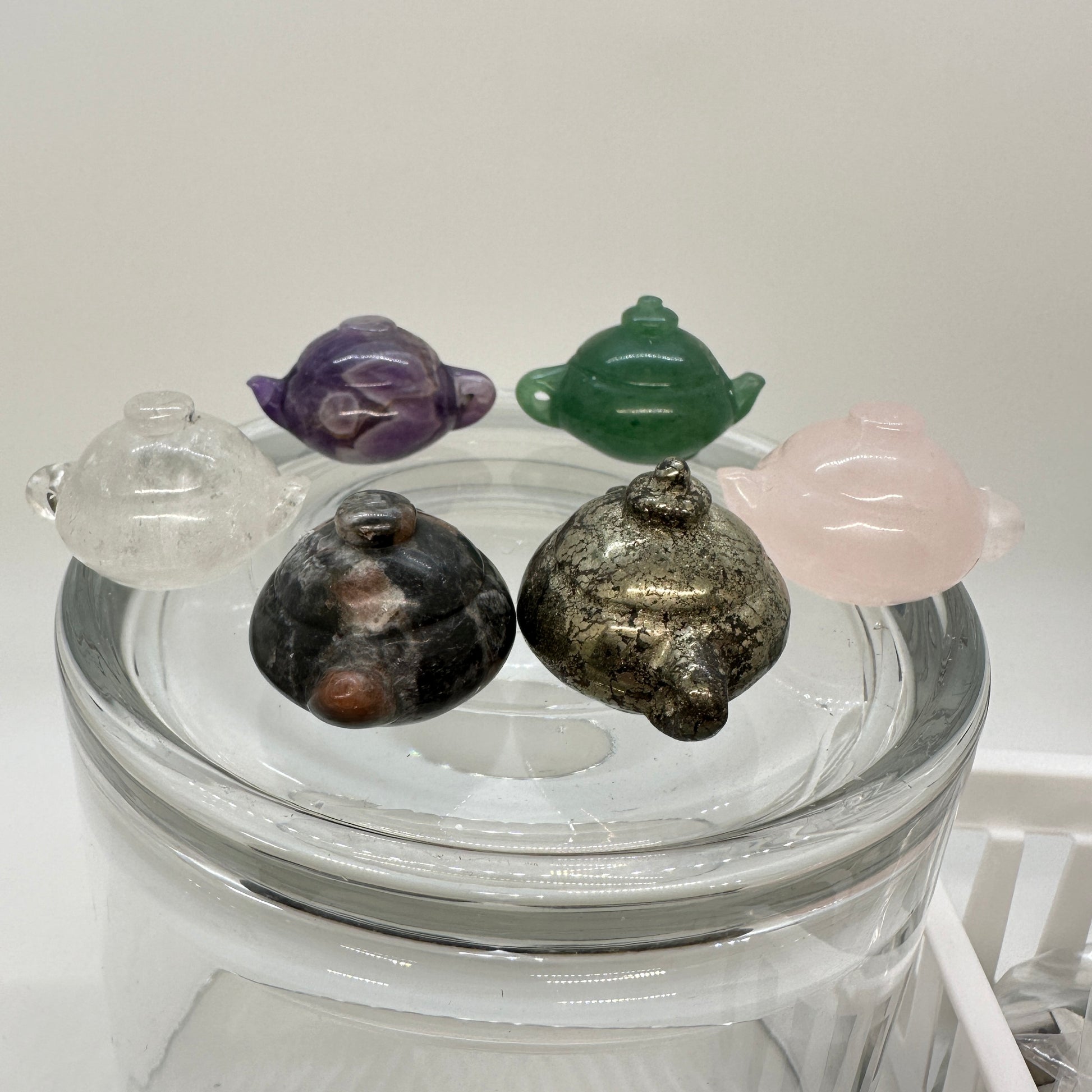 Mini Tea Pot Figurine - Collectable - Katie's Mystic Crystals