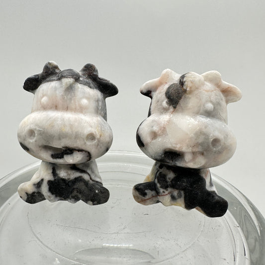 Zebra Jasper Cow - Imperfect