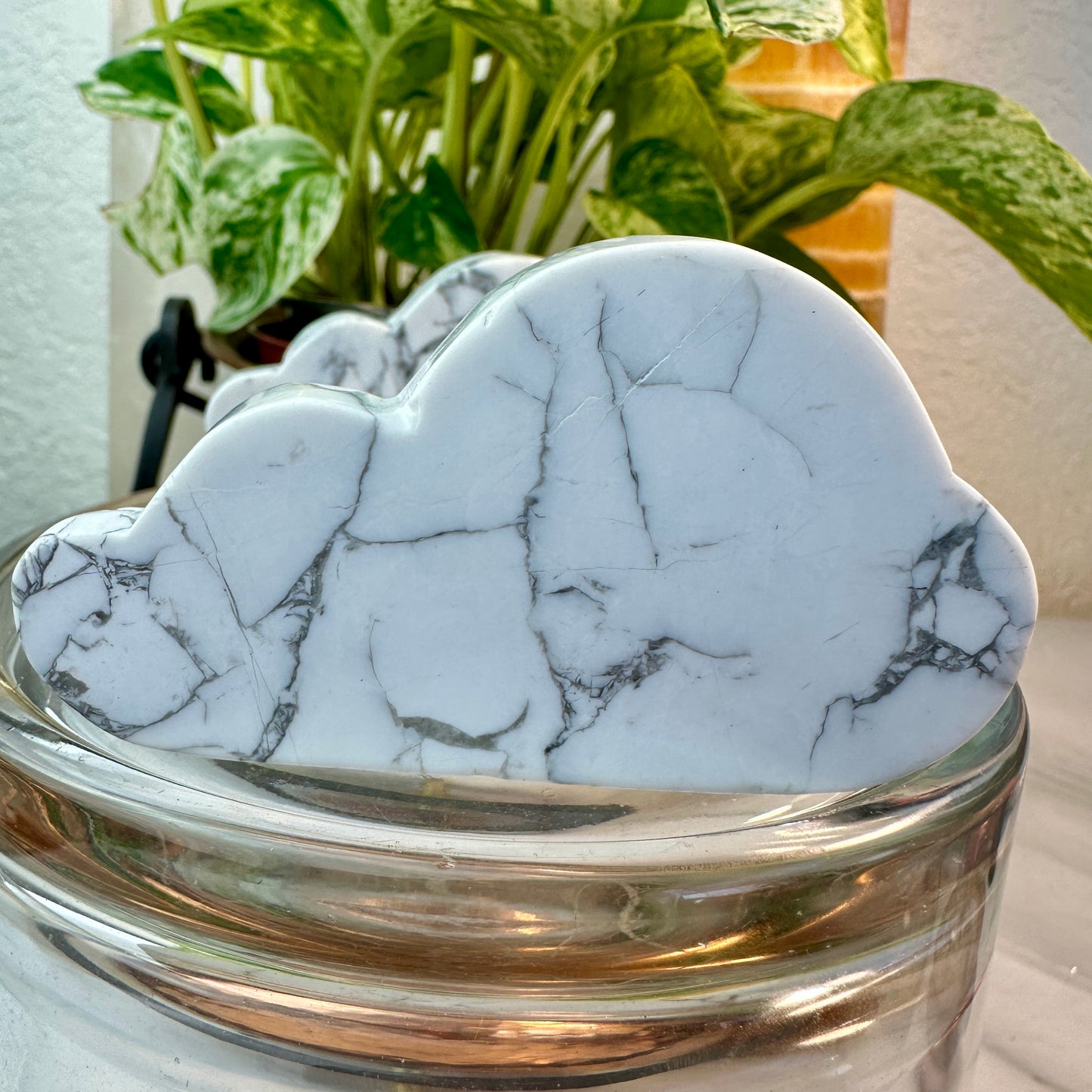 Soothing Howlite Clouds — 3 inch
Calm • Patience • Clarity
