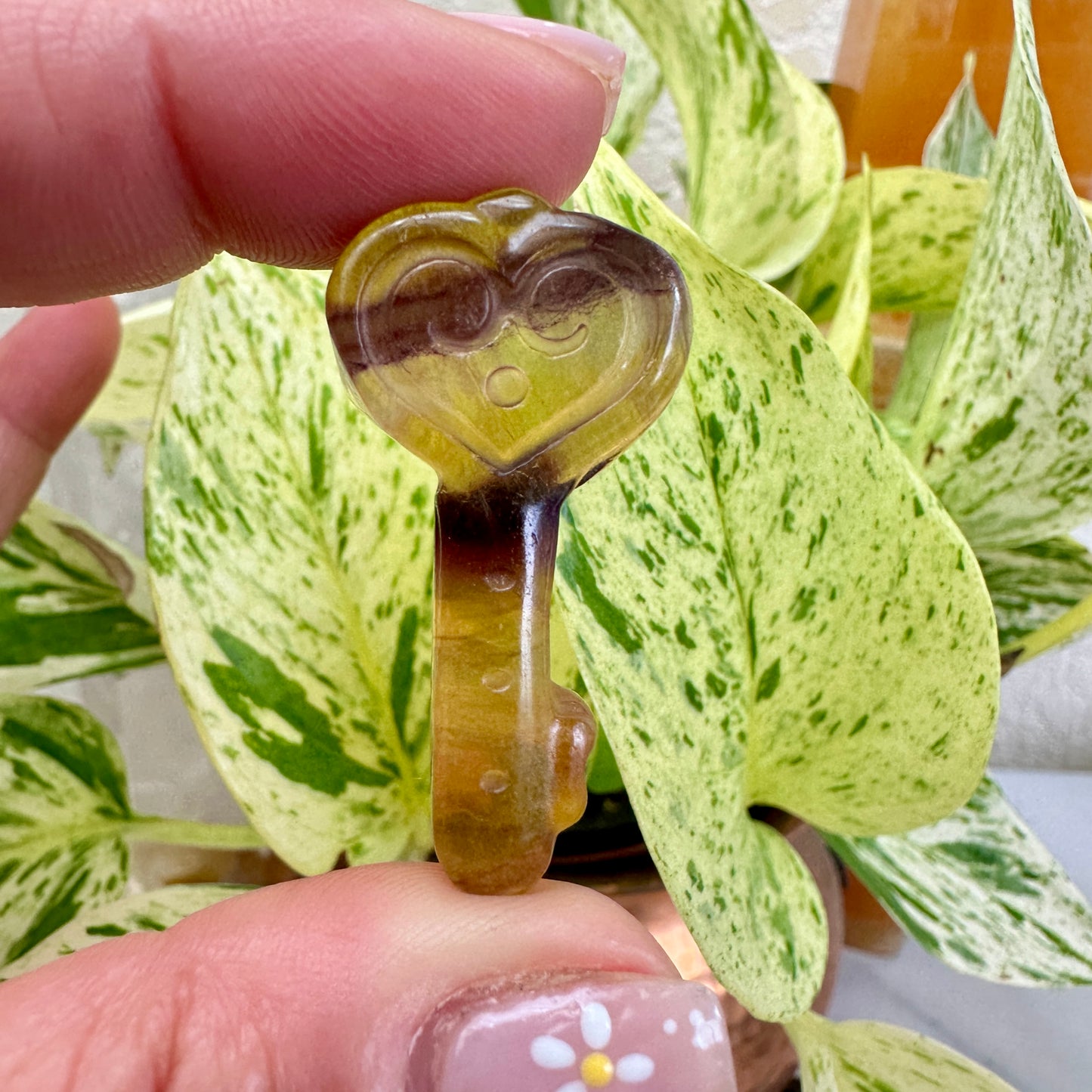 Fluorite Keys - Imperfect - 1.5 inch - Katie's Mystic Crystals