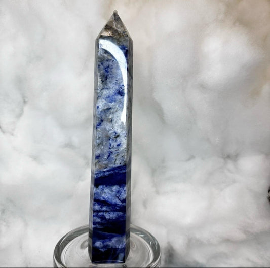 Large Afghanite Tower - 10in