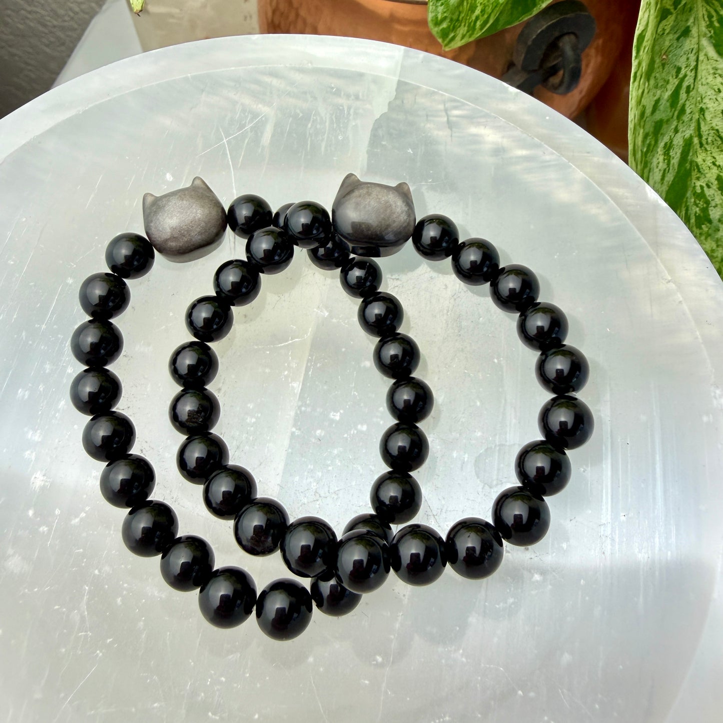 7–8mm Crystal Bead Bracelets – Genuine Gemstones