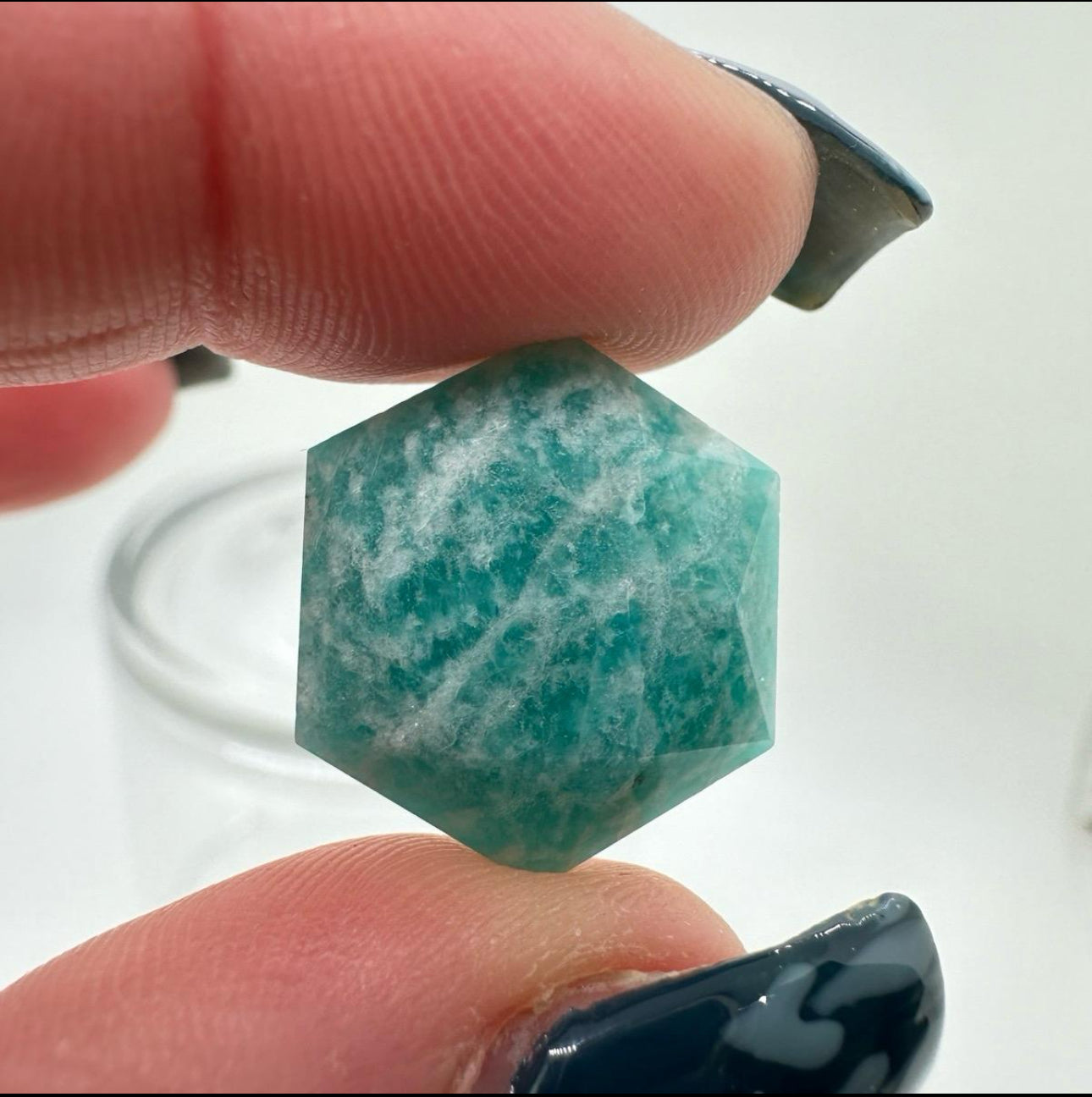 Crystal Hexagons .72in