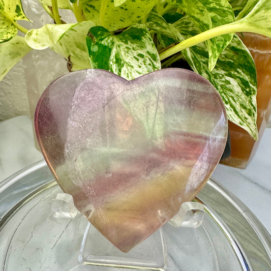 Candy Fluorite Heart