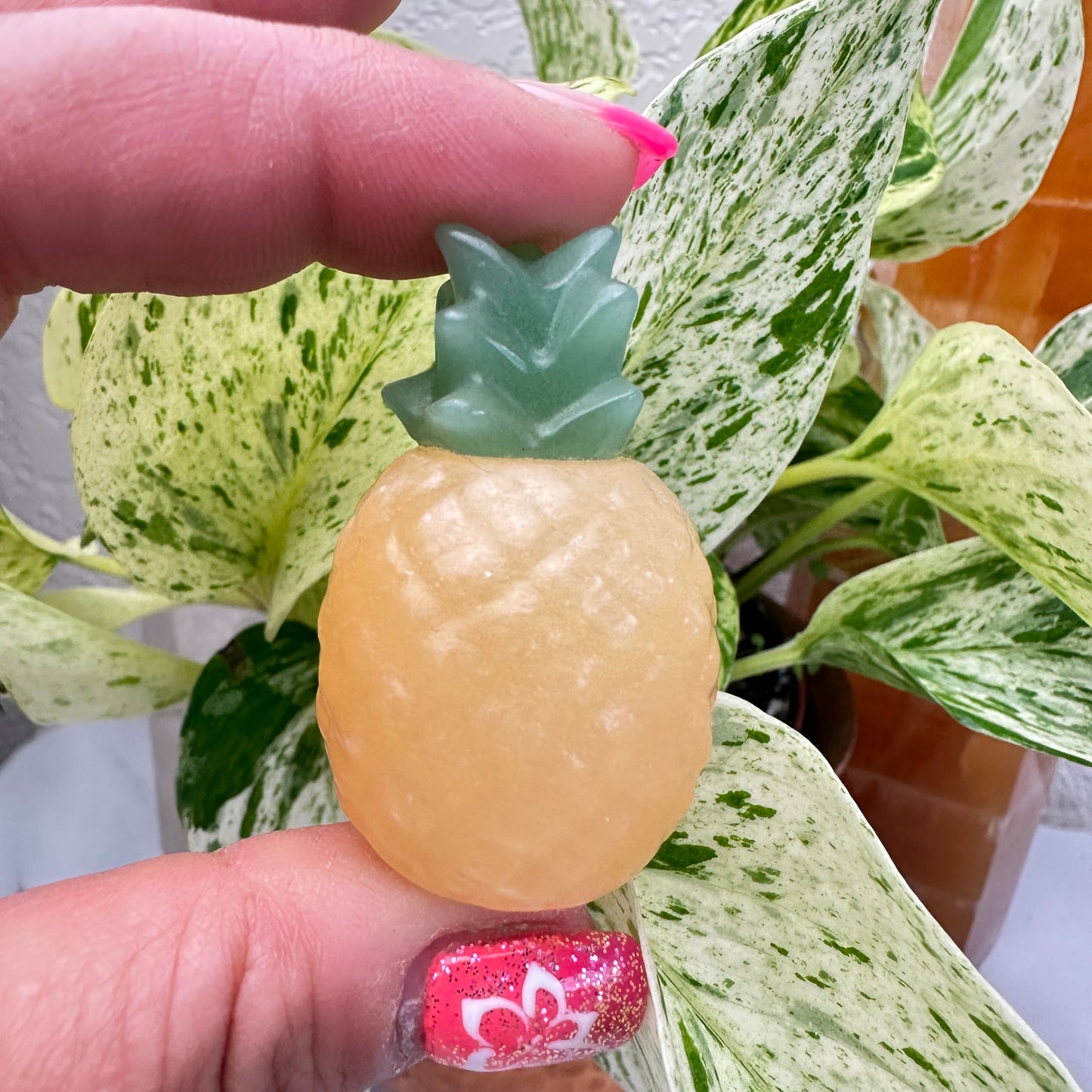 Crystal Pineapples - Calcite - Fluorite