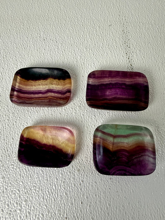 Hand-Carved Fluorite Crystal Dish – Intuitive Pick - Polished Decorative Ring Bowl & Small Treasure Catchall