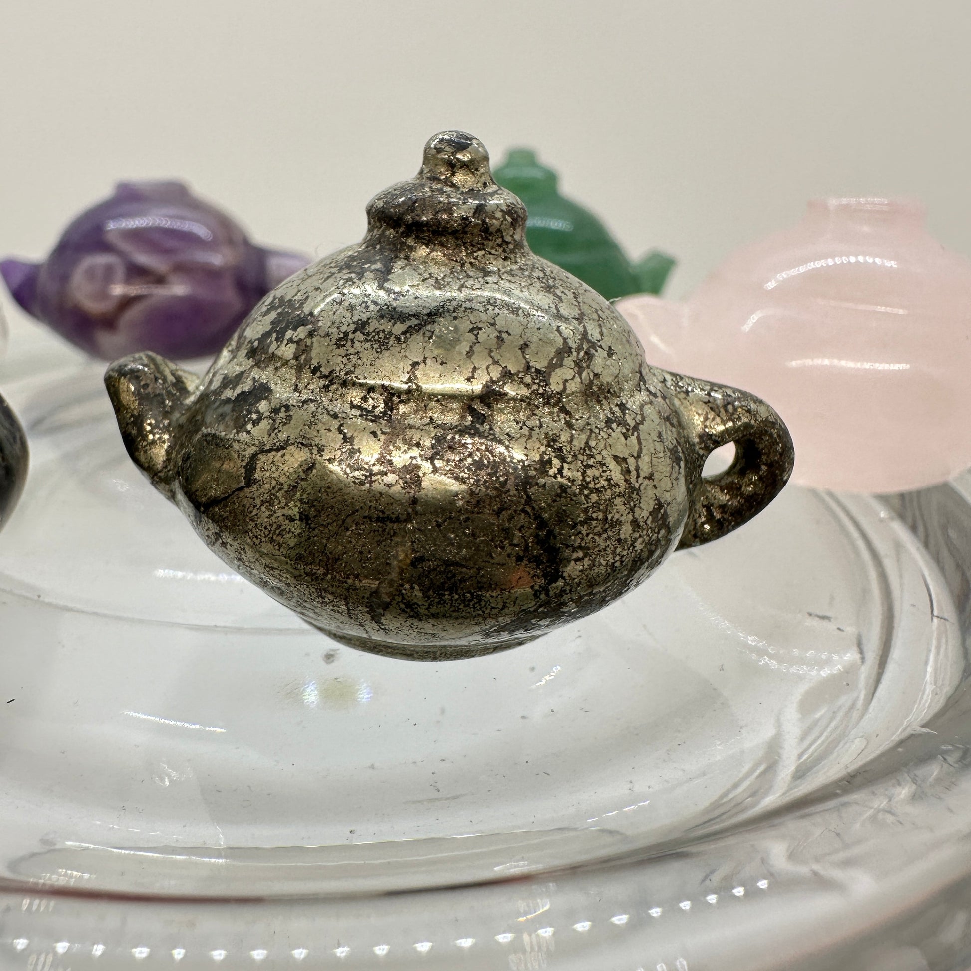 Mini Tea Pot Figurine - Collectable - Katie's Mystic Crystals