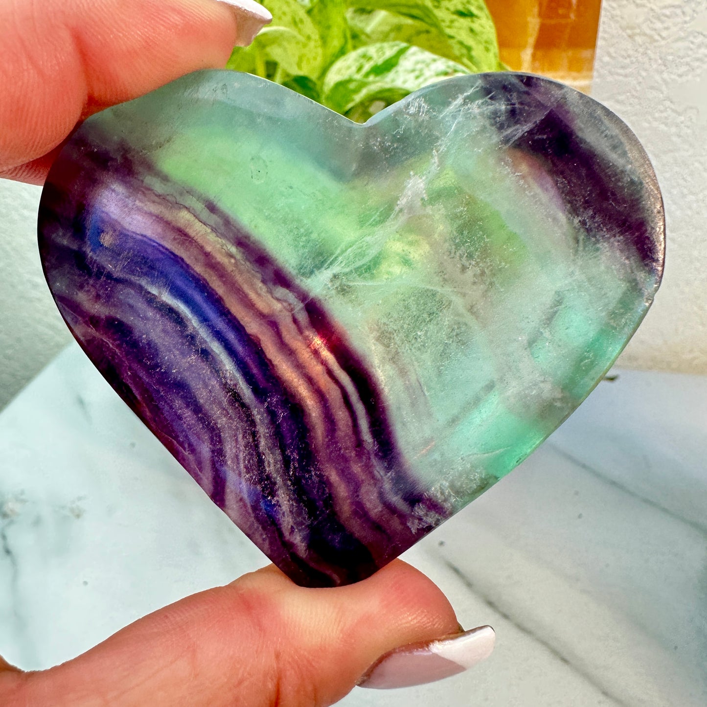 Rainbow Fluorite Bowls — Heart, Moon, Cat
Clarity | Harmony | Spiritual Flow - Katie's Mystic Crystals