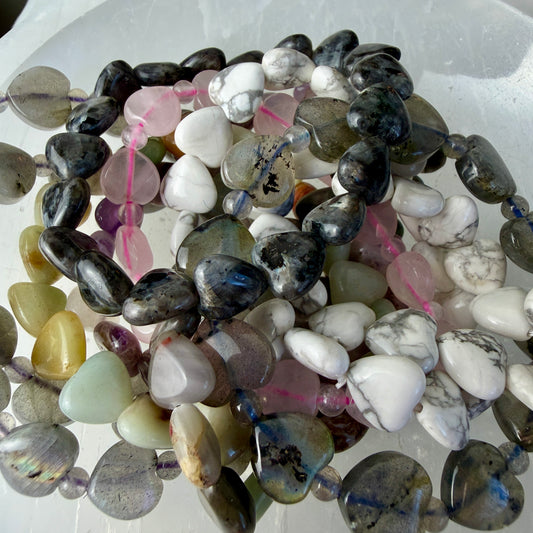 Crystal Heart Bracelets