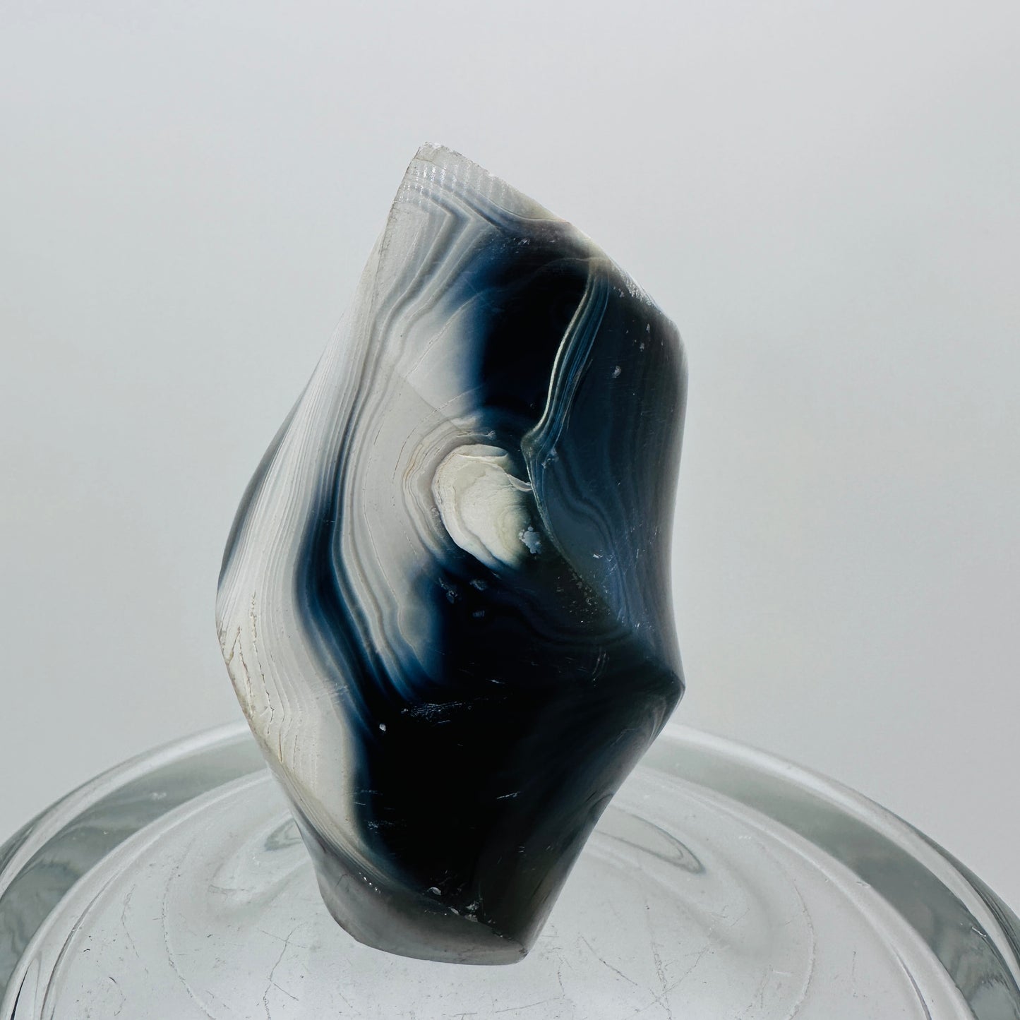 Orca Agate Flames