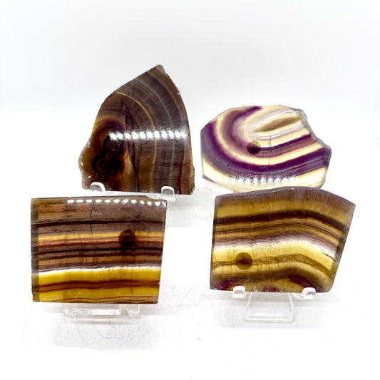 Candy Fluorite Slab - Katie's Mystic Crystals