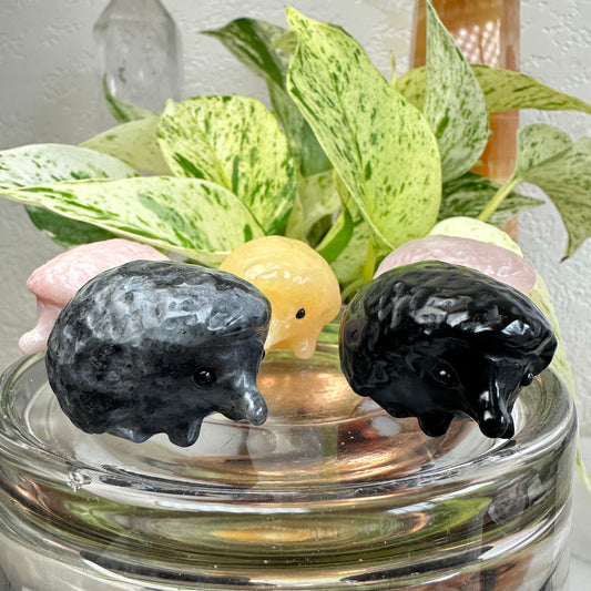 Crystal Hedgehogs - 1.6 inch L