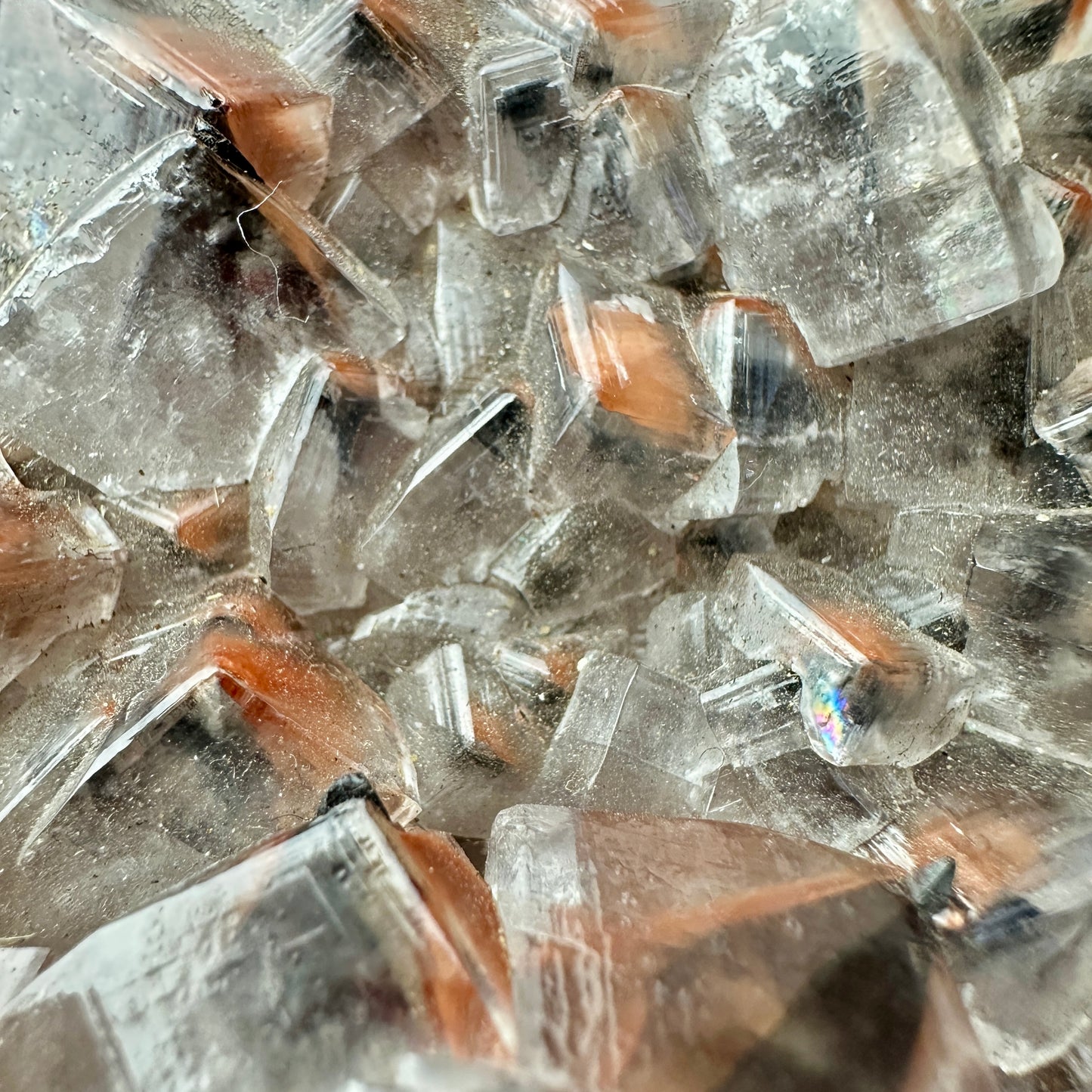 Phantom Calcite with Hematite Inclusions — 1 lb Collector’s Specimen