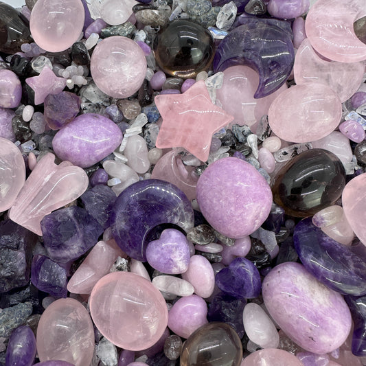 Themed Crystal Confetti — High Quality | Mohs-Safe | 1/4 Cup
Intentional | Magical | Beautifully Curated
