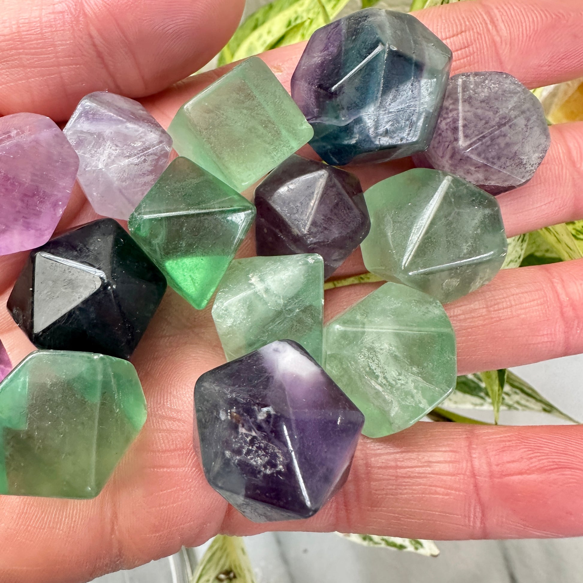 Imperfect Mini Fluorite Free forms - Intuitive Pick - Katie's Mystic Crystals