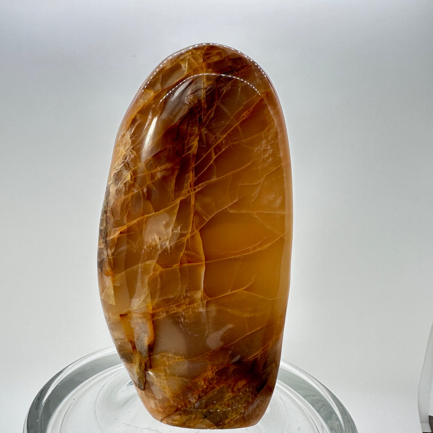 Large Peach Moonstone Freeforms - Katie's Mystic Crystals