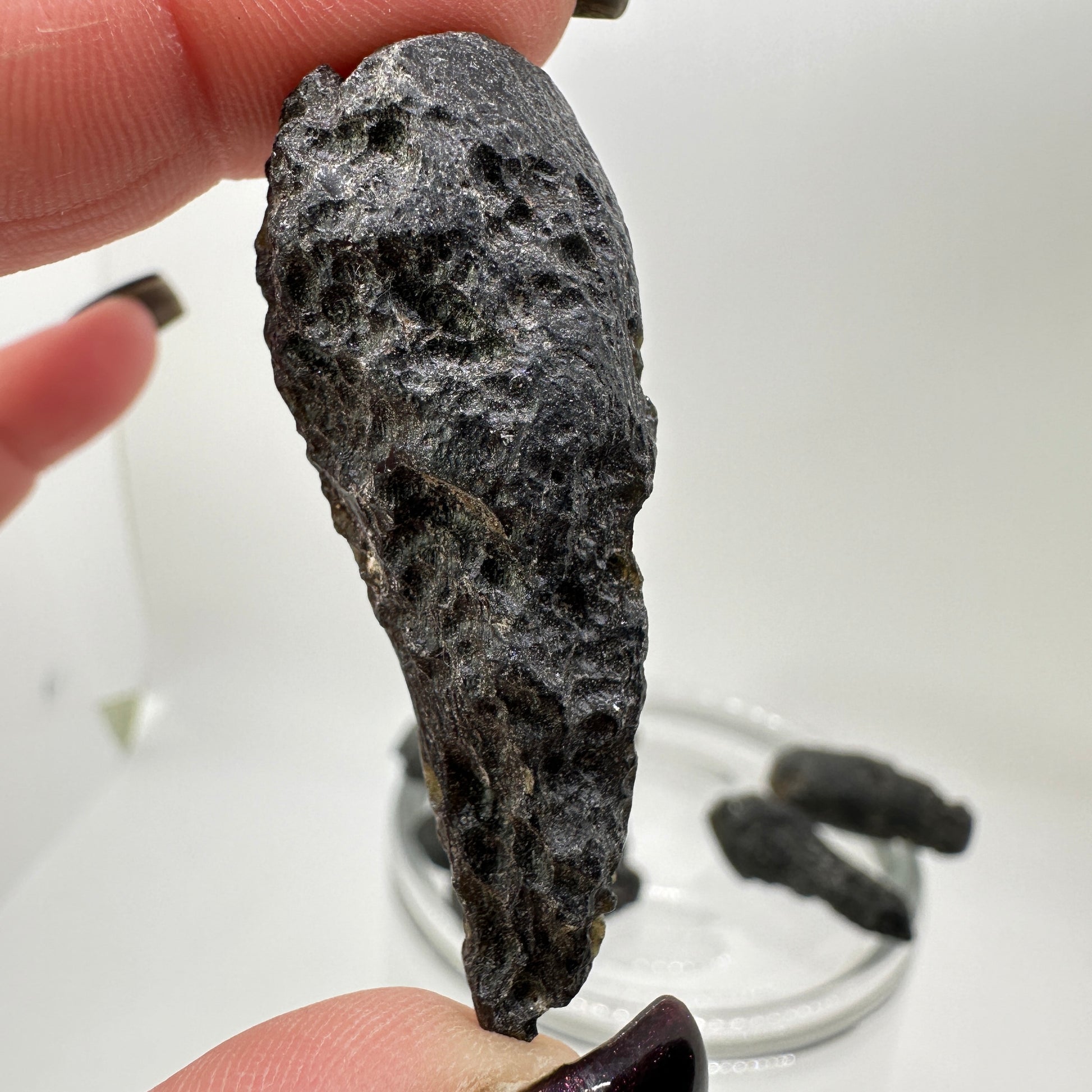 Raw Black Tektite - Katie's Mystic Crystals