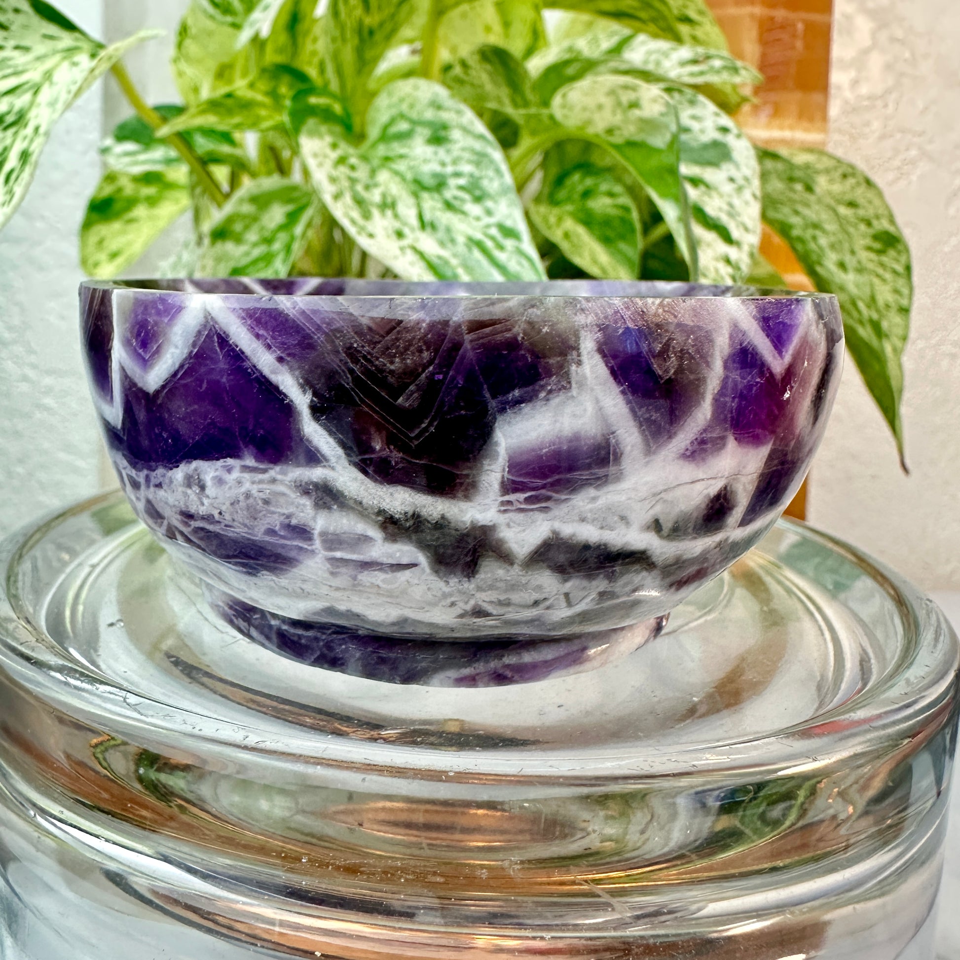 Dream Amethyst Round Bowl — 3 inches
Spiritual Calm | Intuition | Emotional Healing - Katie's Mystic Crystals