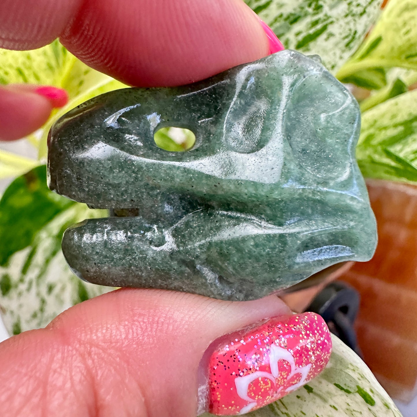 Crystal T-Rex Skulls