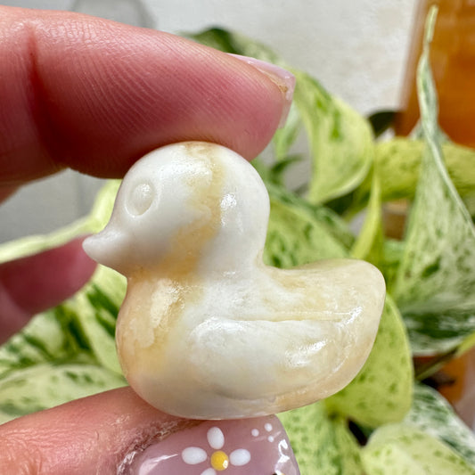 Mini Calcite Duck - 1 inch