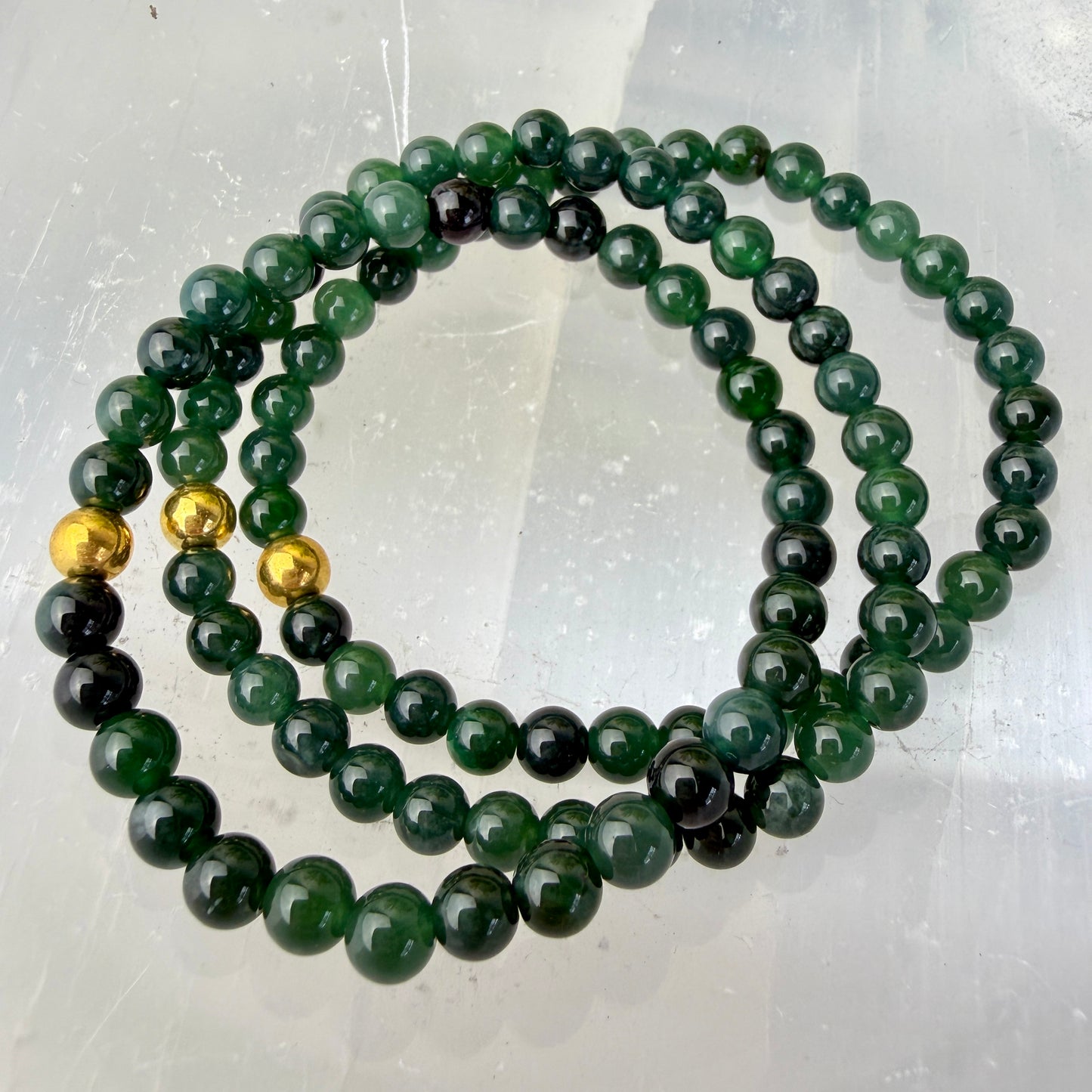 4–6mm Crystal Bead Bracelets