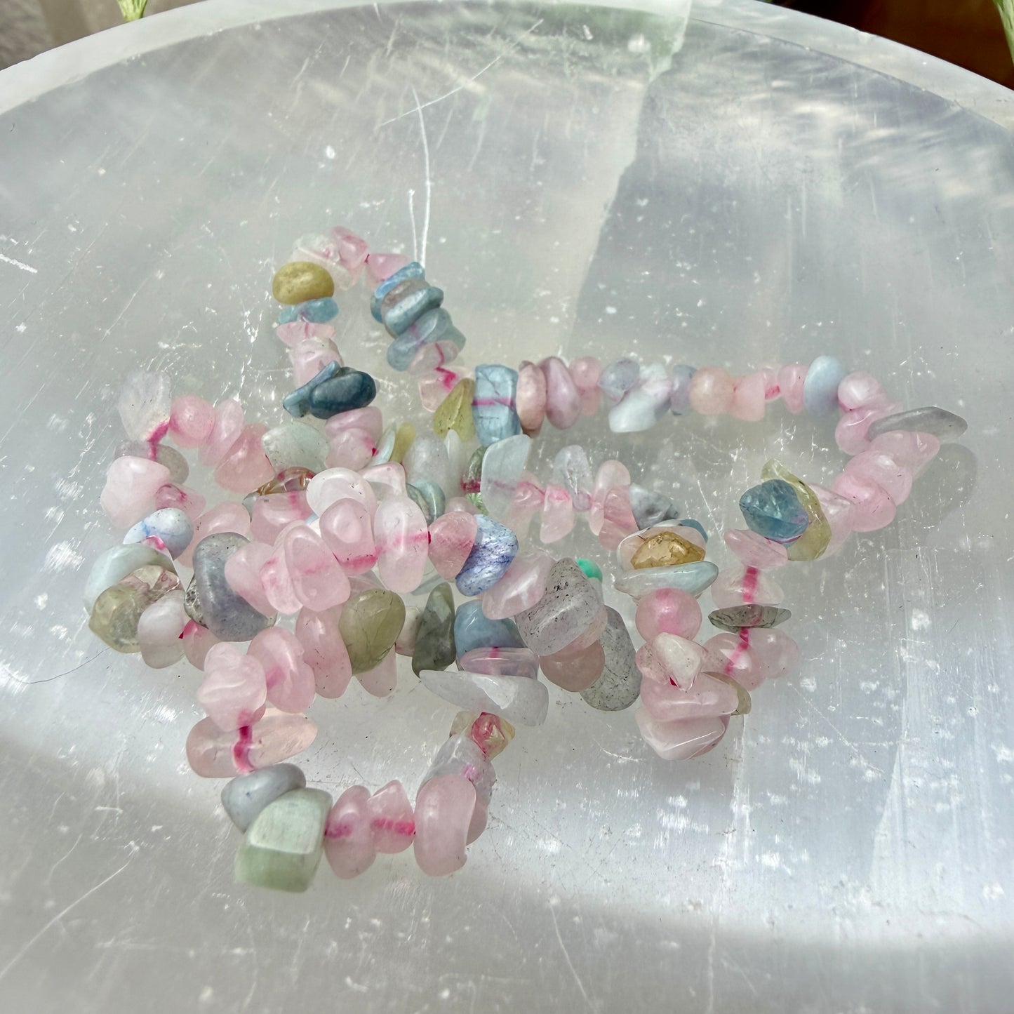 Crystal Chip Bracelets