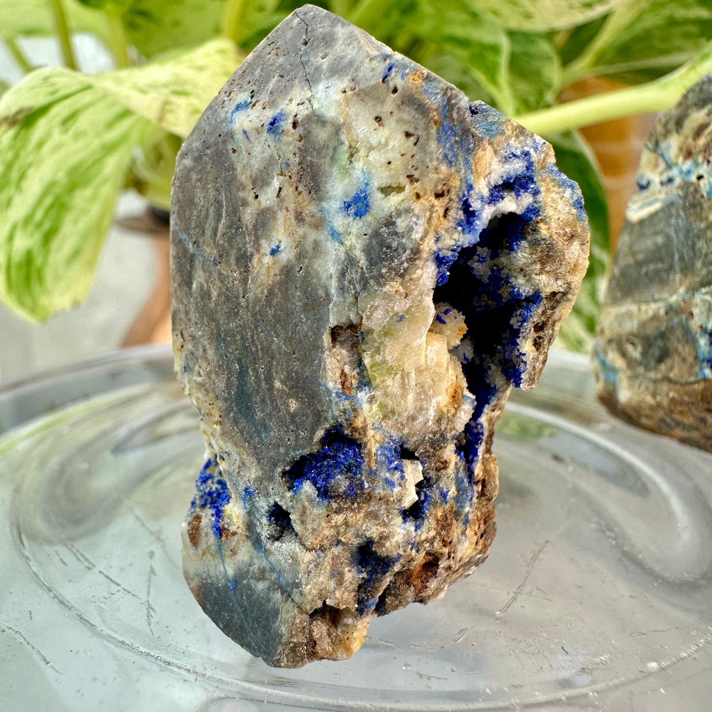 Raw Azurite in Matrix Points — You Pick
Psychic Insight | Intuition | Higher Wisdom - Katie's Mystic Crystals