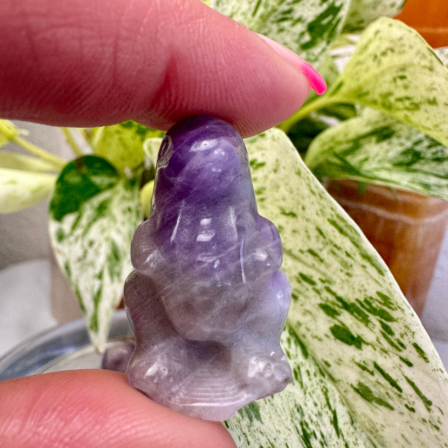 Mini Amethyst Dino