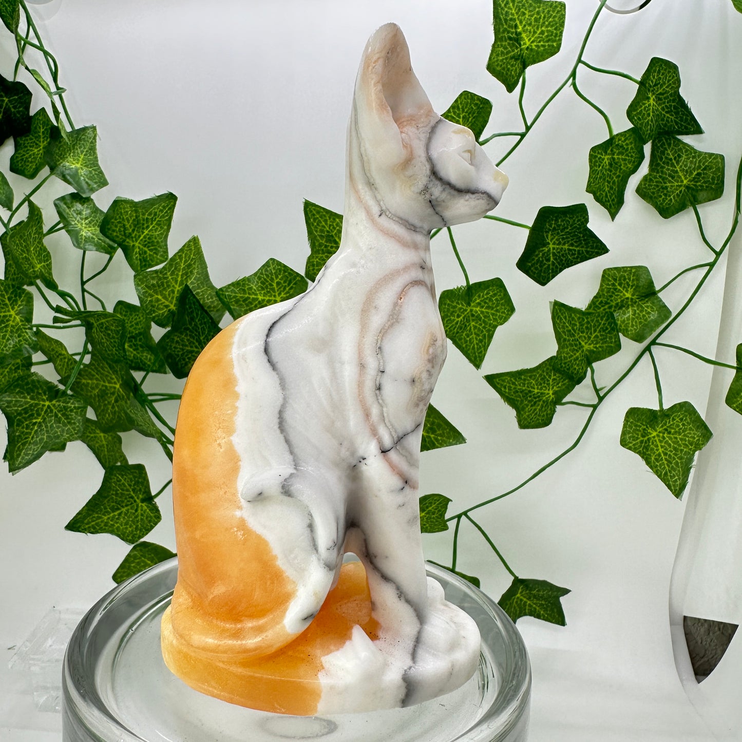 Sphinx Cat Carvings - Katie's Mystic Crystals