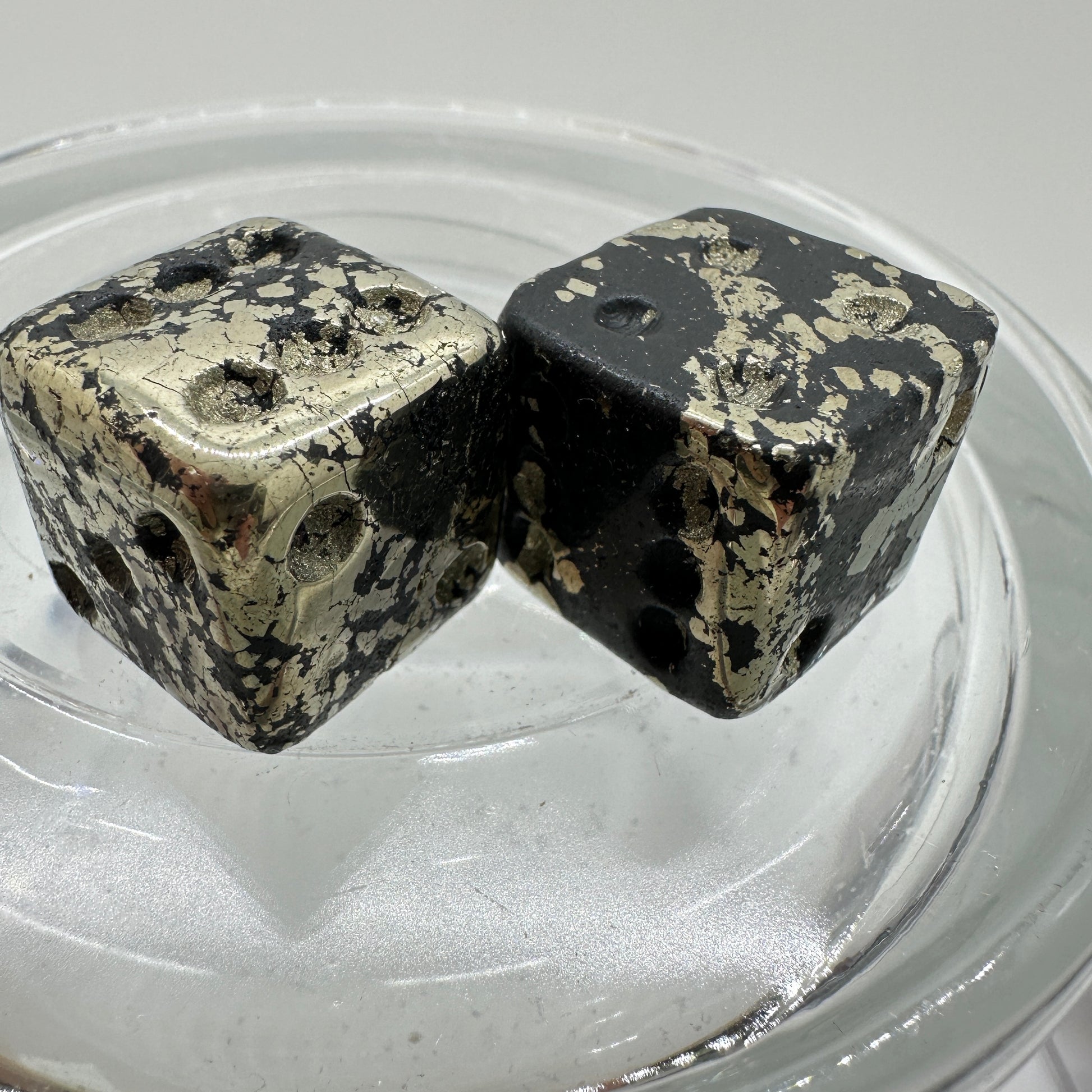 Pyrite Dice Set of 2 - Katie's Mystic Crystals