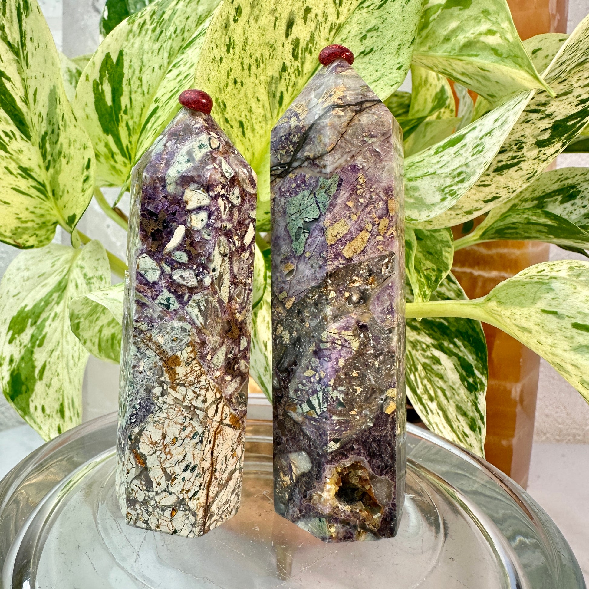 Sugilite Points — Approx. 3.4 inch
Spiritual Protection | Deep Healing | Soul Purpose - Katie's Mystic Crystals