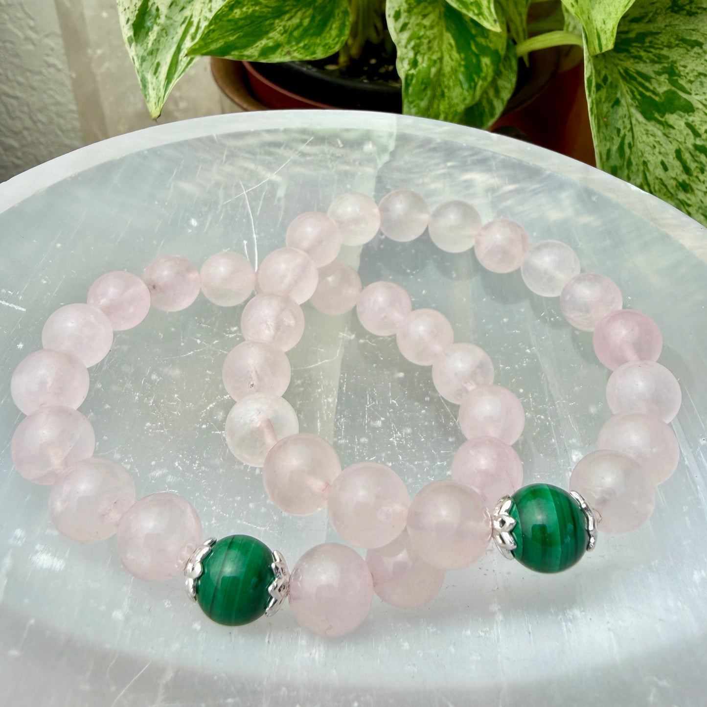 9–16mm Crystal Bead Bracelets – Genuine Gemstones