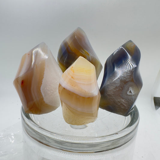 Banded Agate Flames - Katie's Mystic Crystals