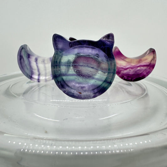 Mini Fluorite Bowls - Katie's Mystic Crystals