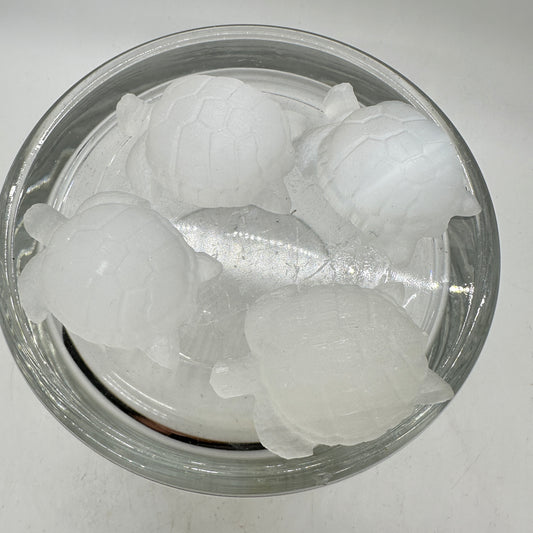 Satin Spar Turtle 1.8in