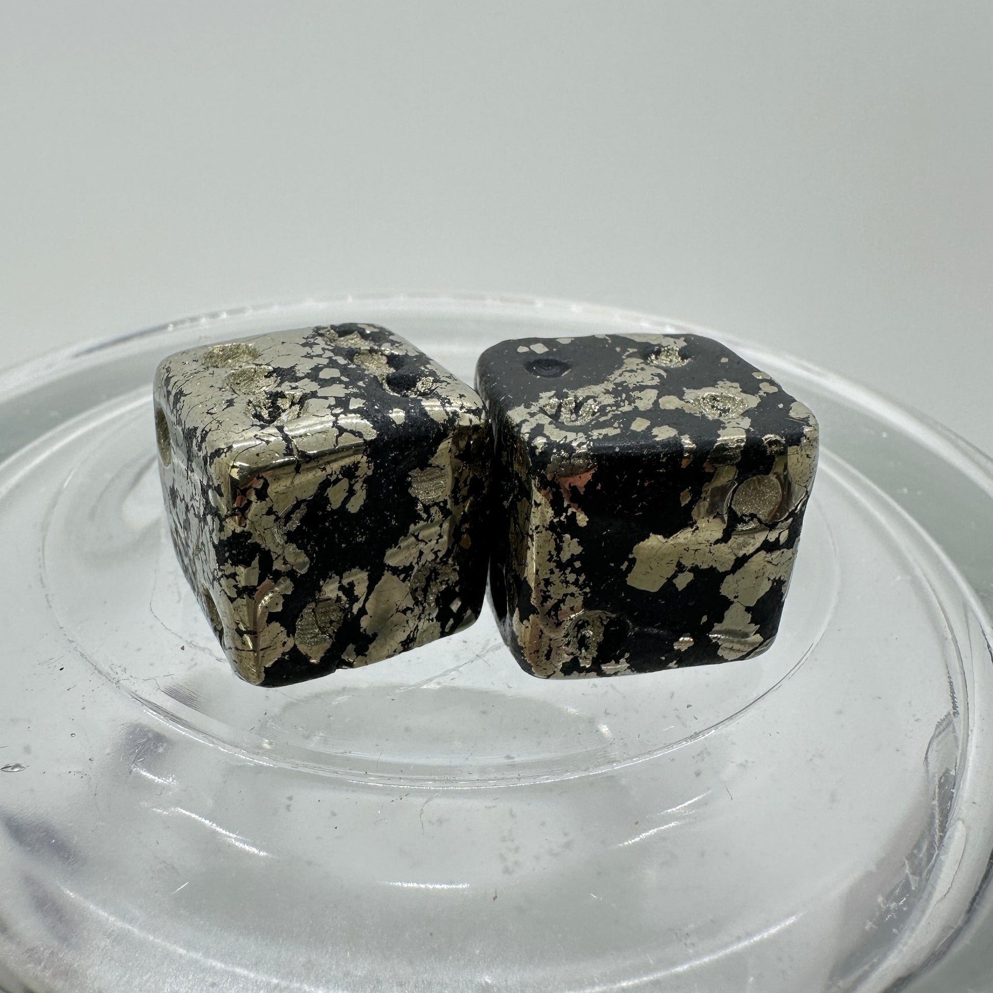 Pyrite Dice Set of 2 - Katie's Mystic Crystals