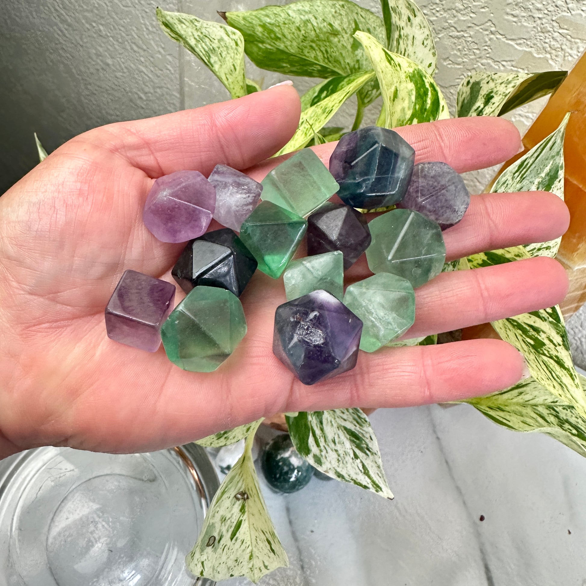 Imperfect Mini Fluorite Free forms - Intuitive Pick - Katie's Mystic Crystals