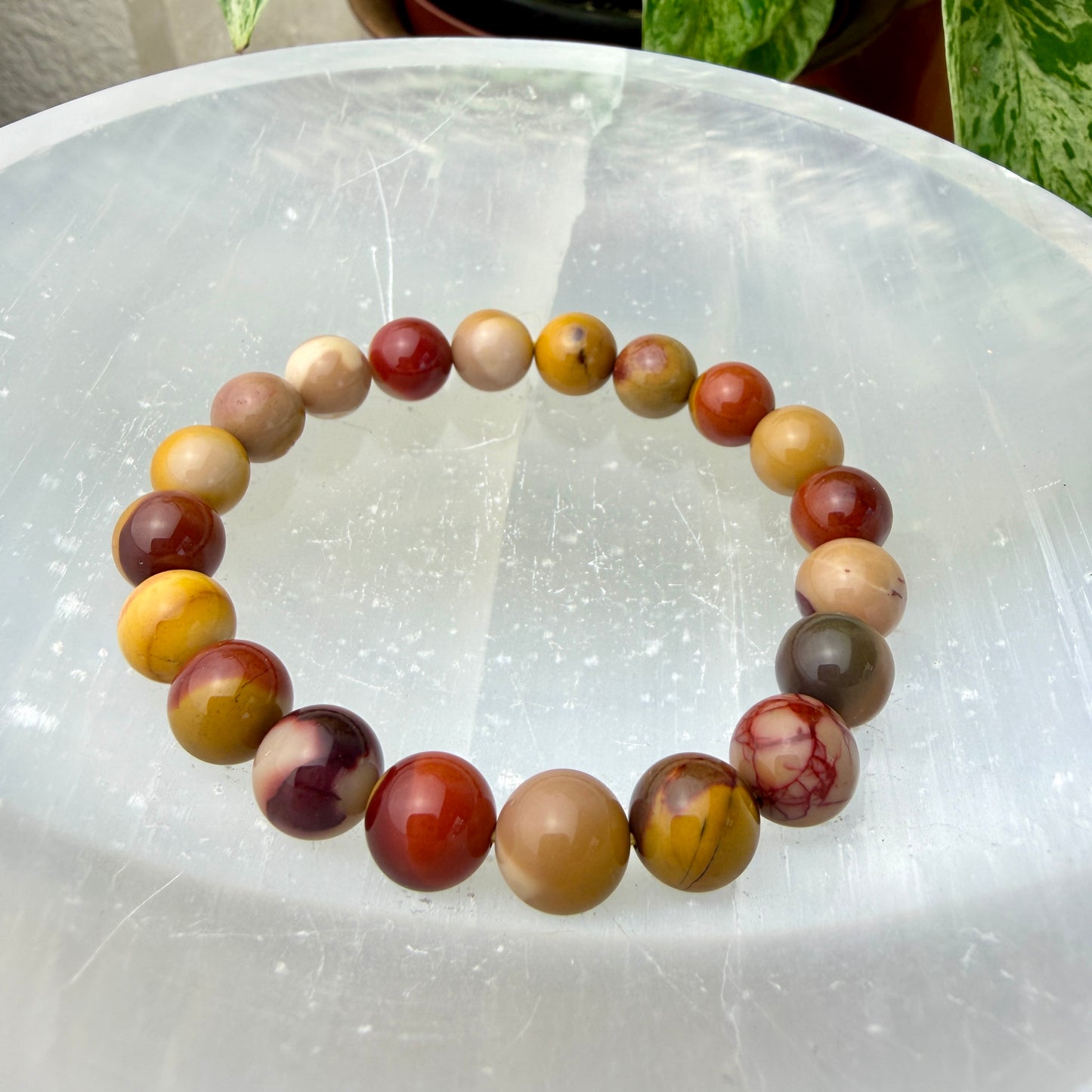 9–16mm Crystal Bead Bracelets – Genuine Gemstones