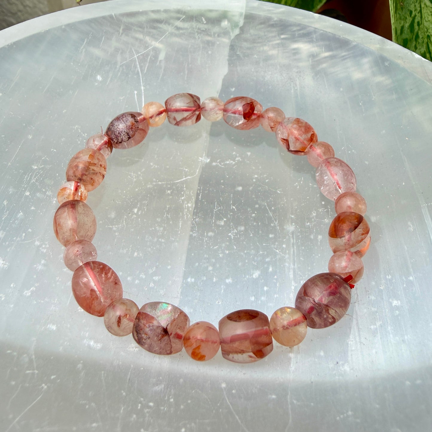 9–16mm Crystal Bead Bracelets – Genuine Gemstones