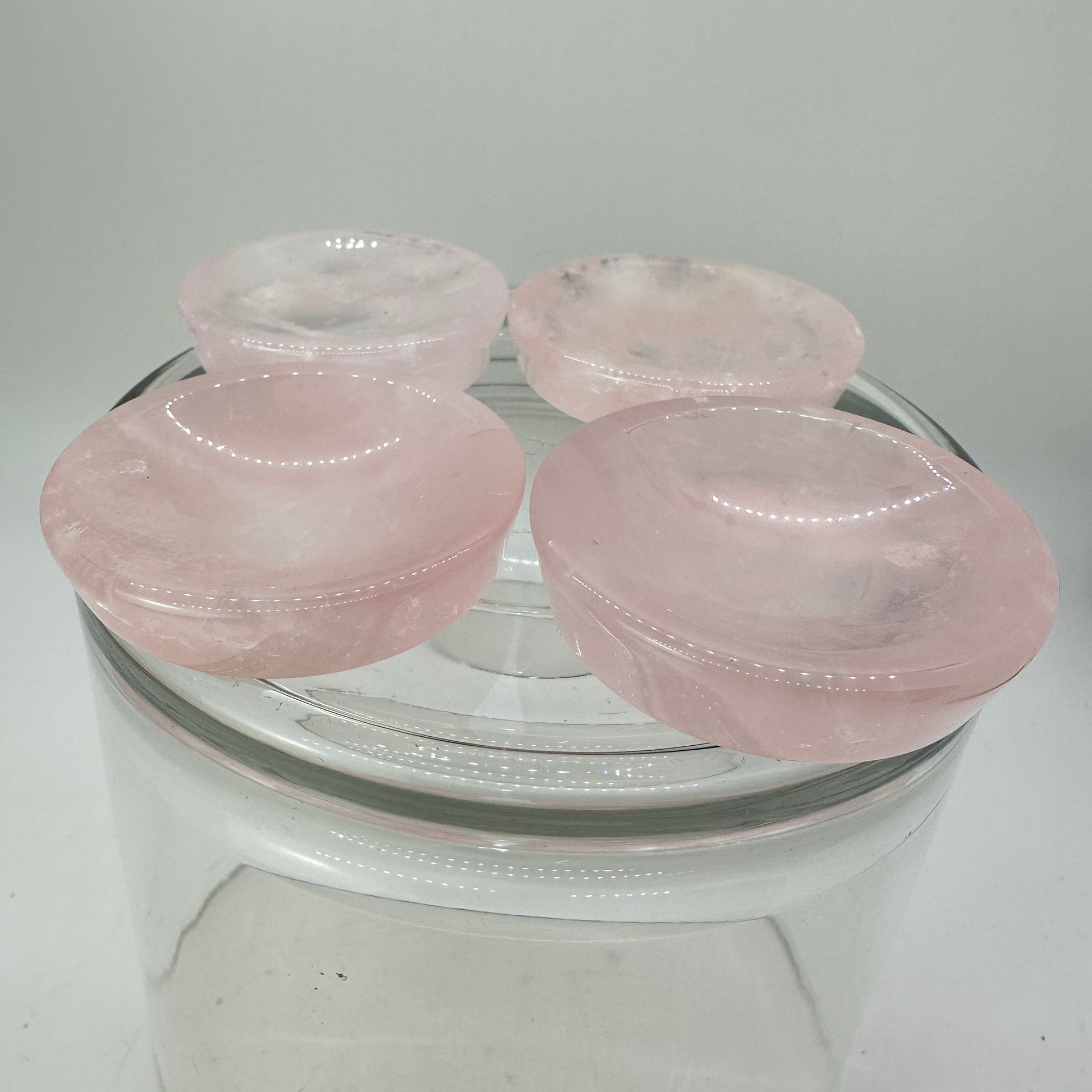 Small Rose Quartz Bowl - Katie's Mystic Crystals