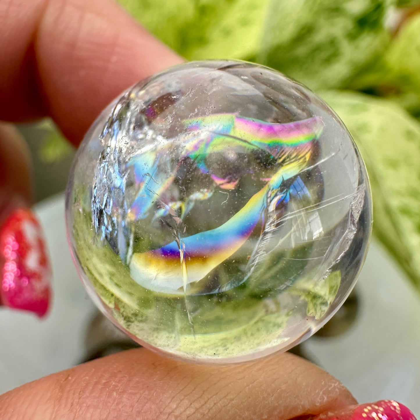 Smoky and Clear Quartz Spheres