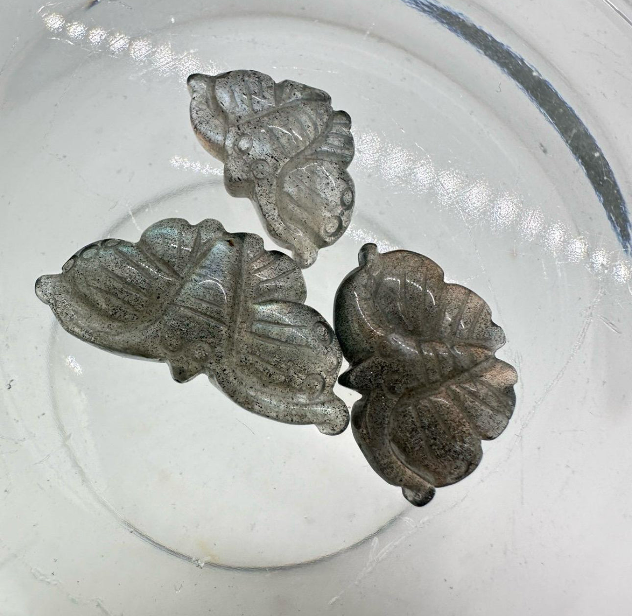 Micro Mini Labradorite Butterfly - .7-.9 inch