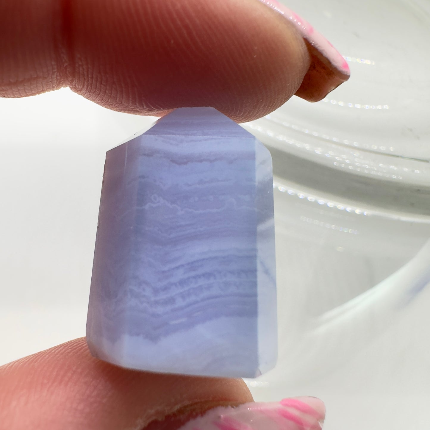 Blue Lace Agate Mini Points - Katie's Mystic Crystals