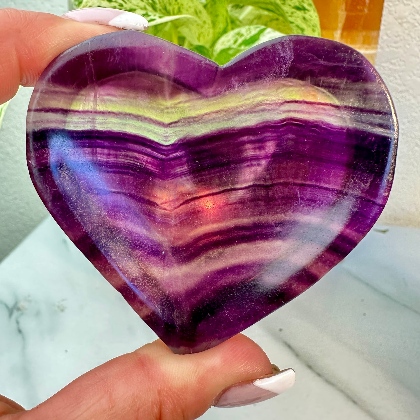 Rainbow Fluorite Bowls — Heart, Moon, Cat
Clarity | Harmony | Spiritual Flow - Katie's Mystic Crystals