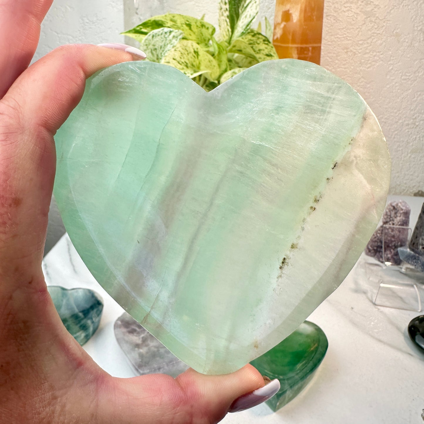 Imperfect Crystal Bowls — Rainbow Fluorite, Green Fluorite, Rose Quartz
Healing | Purpose - Katie's Mystic Crystals